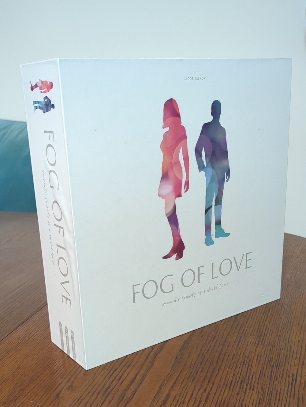 Fog of Love Board Game - White Box with Multicolor Silhouettes